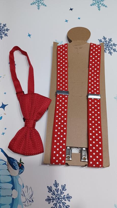 Pánske traky +motýlik, 