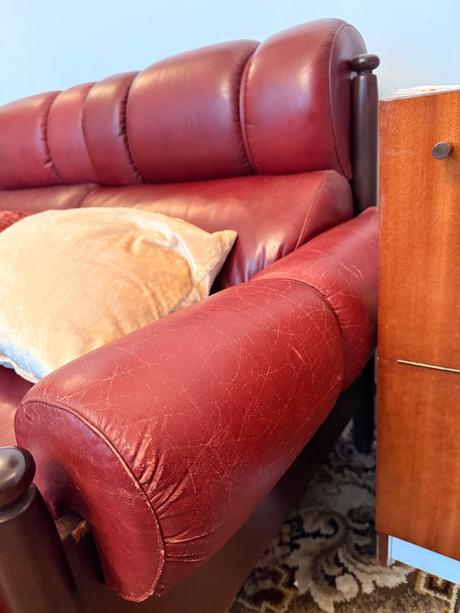 Kožená sedacia súprava, 