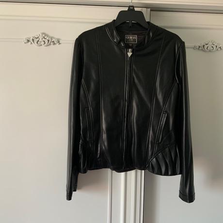 Koženková bunda guess č. 158/164, 14 rokov, guess,158