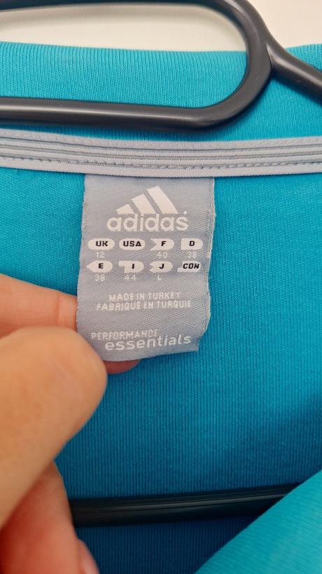 Bavlnená mikina adidas, v.38, adidas,m