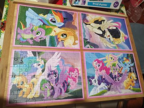 Puzzle my little pony 4 in 1, 