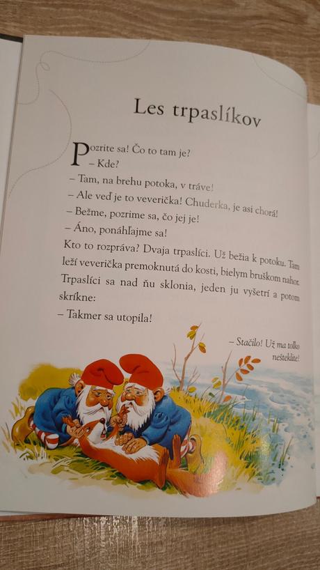 Kniha rozprávky z lesa o trpaslíkoch, 
