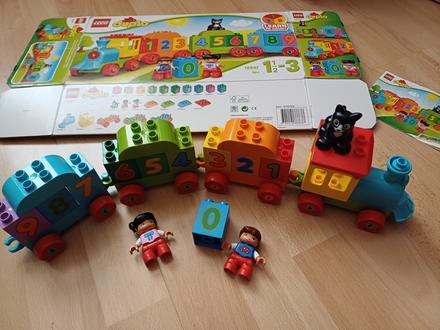 Lego duplo vláčik,