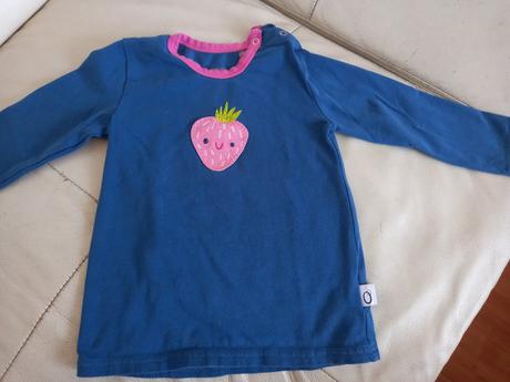 Jahodové tričko 80- 86, 80