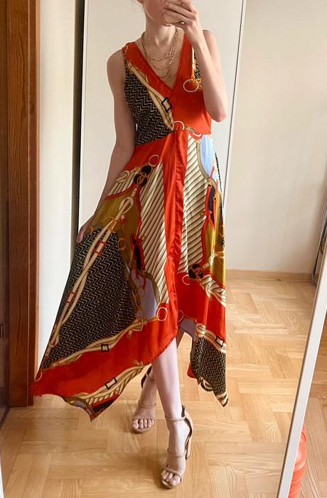 Asymetrické šaty zara m, zara,m