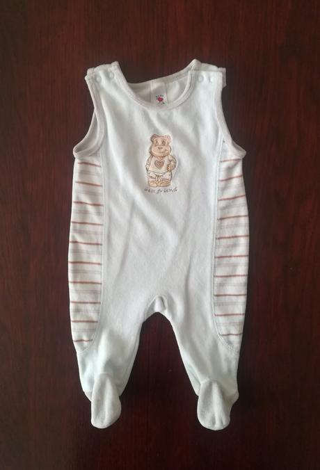 Dupačky s medvedíkom, c&a,62