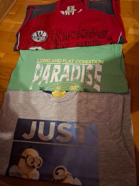 Balík oblečenia, 122–134