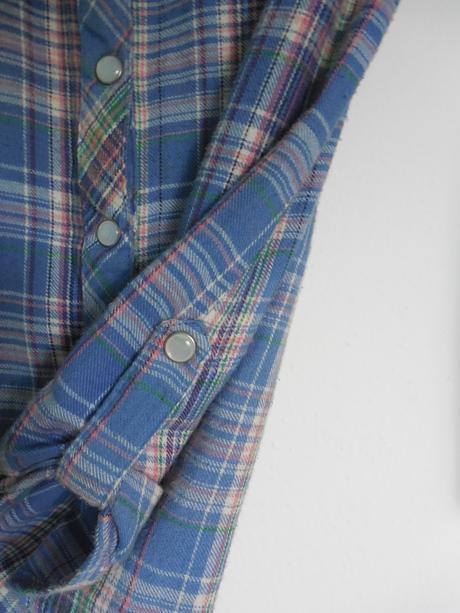 Károvaná košeľa, denim co,38