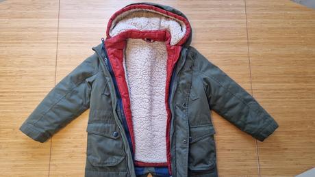 Zimná bunda 3v1 veľ.116, c&a,116