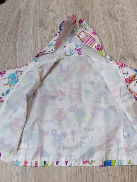 Dievčenské šuštiaková bunda, 128