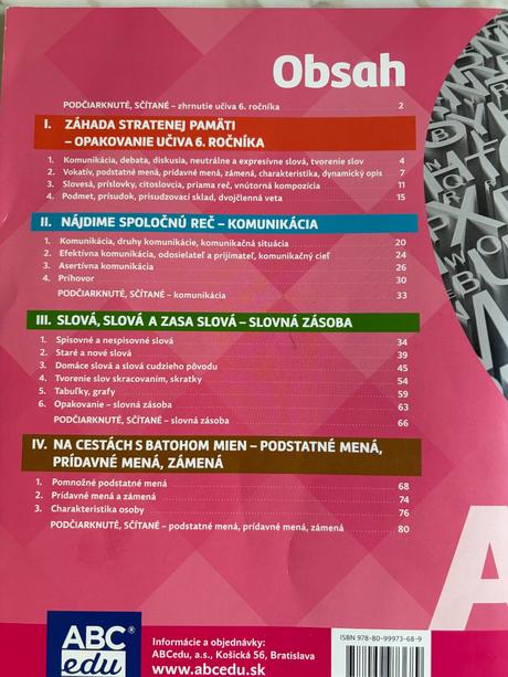 Slovenský jazyk s nadhľadom 7a riešenia,