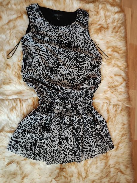 Tunika s volánom, mango,m