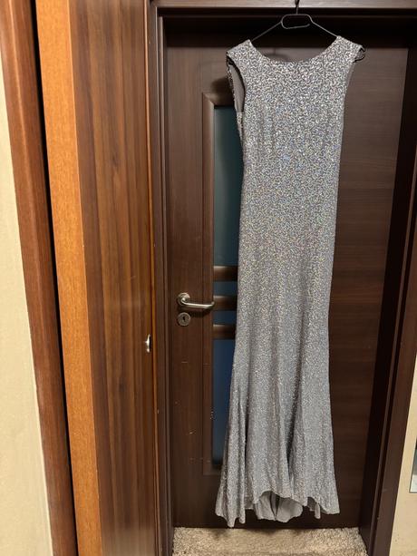 Flitrované plesové šaty pretty women, s