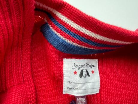 Krásny svetrík s havkom, sergent major,68