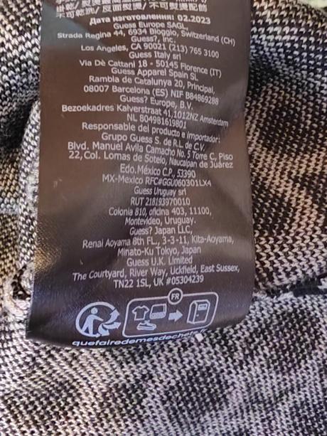 Guess original monográn svetríkové nadčasové šaty, guess,s