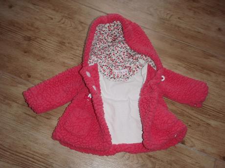 Huňatý kabátik, nutmeg,68