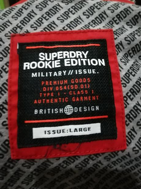 Pánska bunda superdry, superdry,l