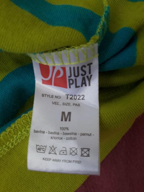 Bavlnené tričko, just play,m