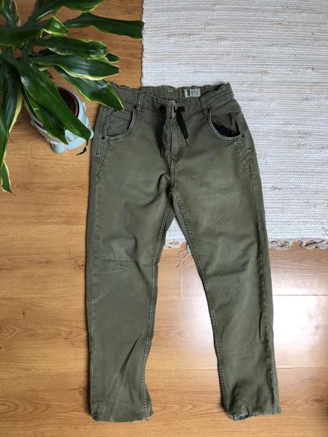 Zelene nohavice/ kapsáče pánske, denim,m
