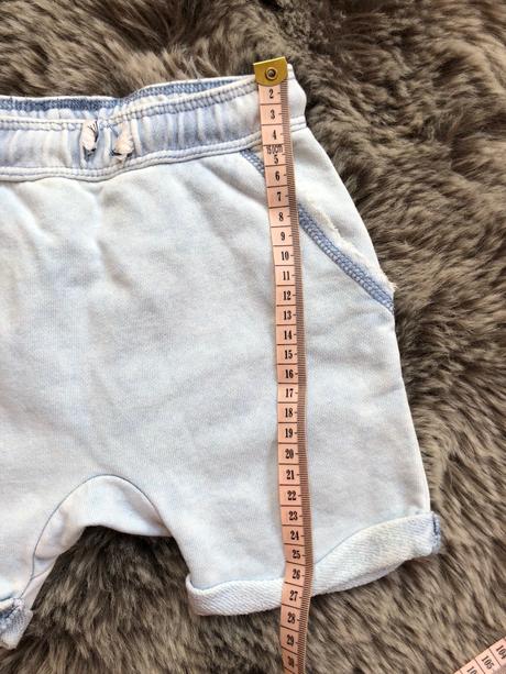 Kratase h&m modré 92-98-104, h&m,86