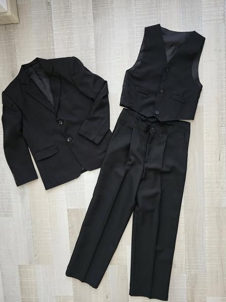 Sako, nohavice, vesta, 146