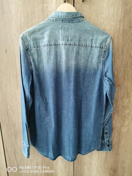 Pánska rifľová košeľa, denim co,l