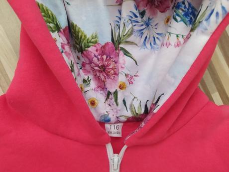 Kabátik/mikina s uškami, 116