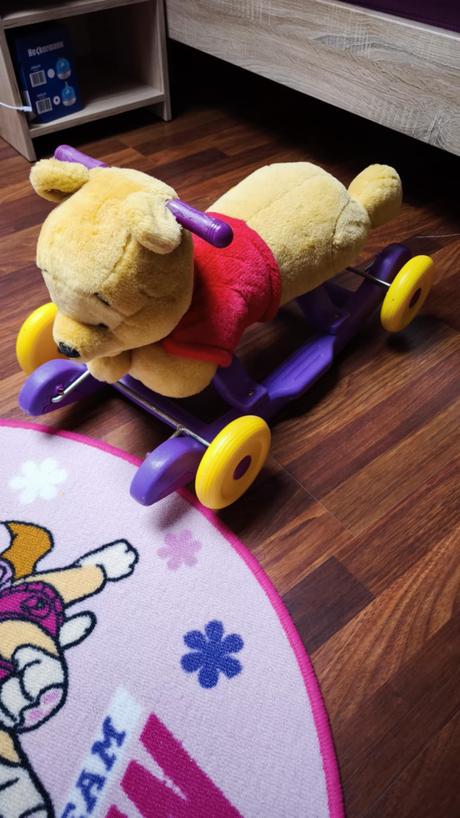 Hojdací macko pooh/odrážadielko, 