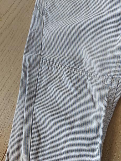 Pruhované chino nohavice- top stav, h&m,86