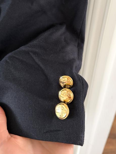 Uniforma talianskeho námorníctva creazioni vanci, xl