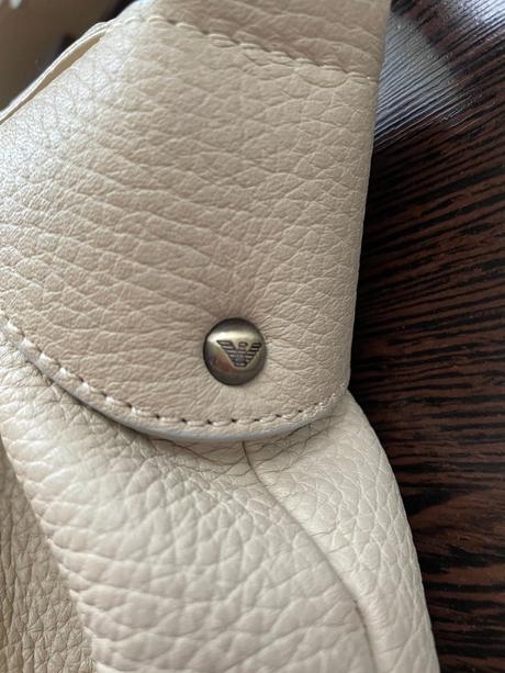 Emporio armani vintage kožená kabelka,