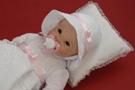 Súprava do krstu roxana s kabátikom, 56 - 86