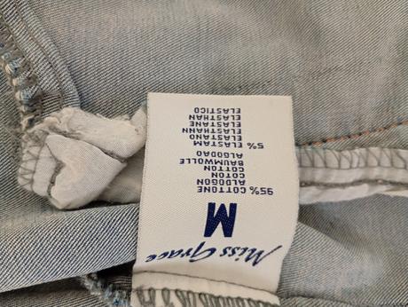 Predám riflovú bundu, m