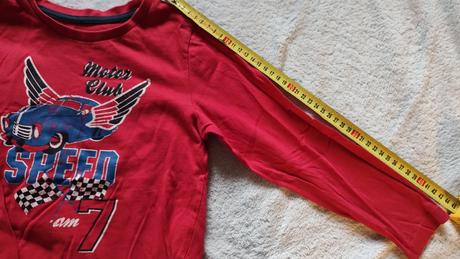 Bavlnené tričko 2x - 4-6 rokov, lupilu,116