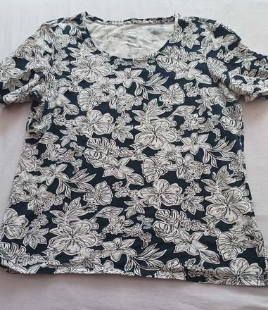 Modro biele tricko, 42