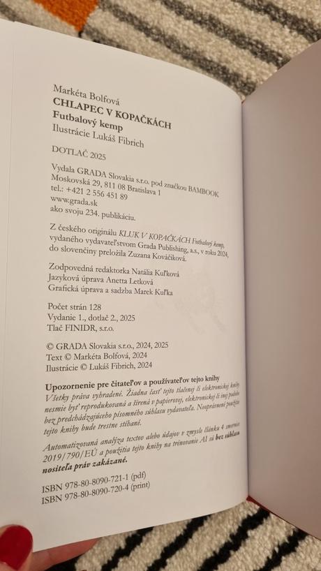 Kniha chlapec v kopačkách, 