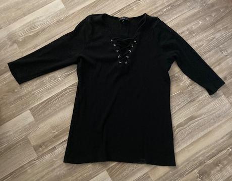 Top/tričko so šnurovanim, new look,xl