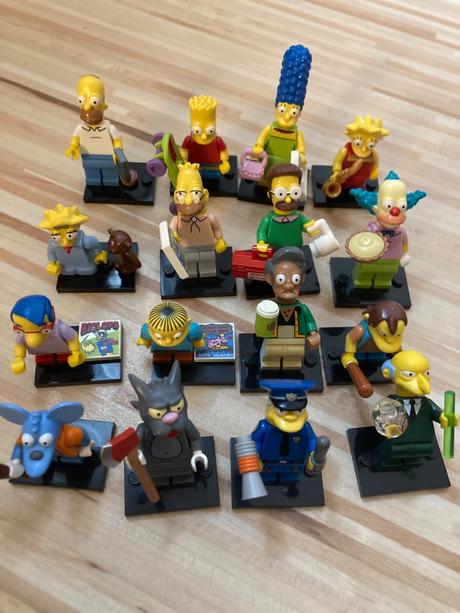 Lego minifigurky - simpsonovci 1, 