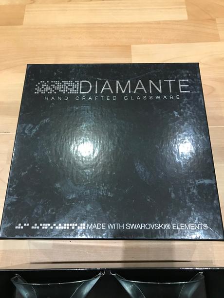 Predám diamante poháre s kryštálmi swarovski, swarovski