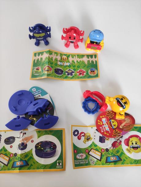 Hudobne postavicky z kinder joy 2019, 