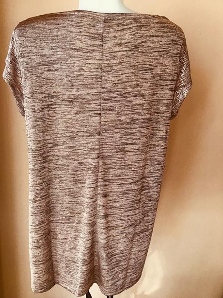 Krásne metalické tričko body flirt/okt, 42