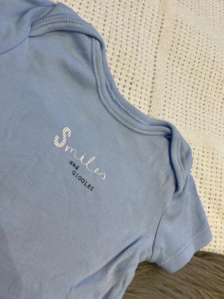 Chlapčenské body svetlomodré george (62-68), george,62