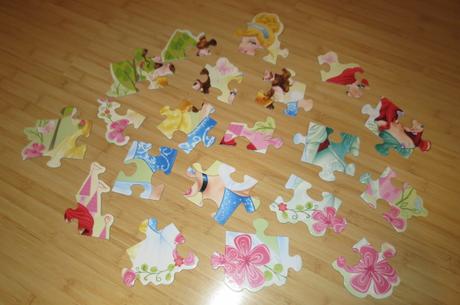 Puzzle / velké pevné diely,