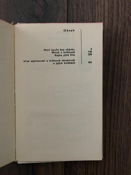 Kniha agatha christie - 3x slečna marplová,