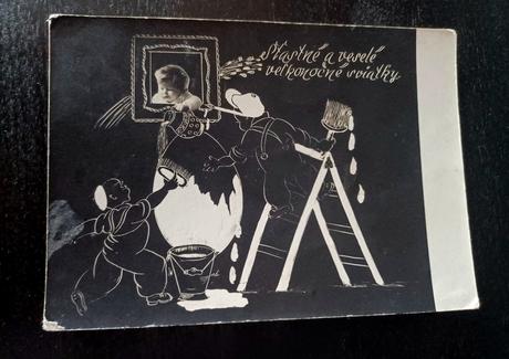 Stará veľkonočná pohľadnica, 