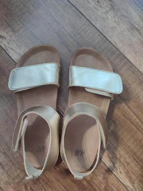Detské sandále, h&m,30