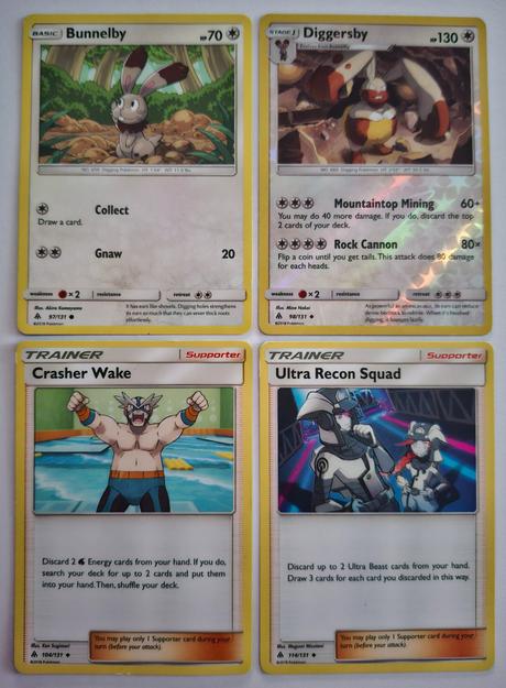 Pokémon karty "forbidden light", 