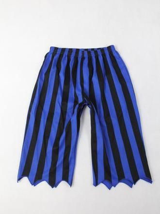 Prúžkované karnevalové nohavice veľ. 7-8 r. a, 