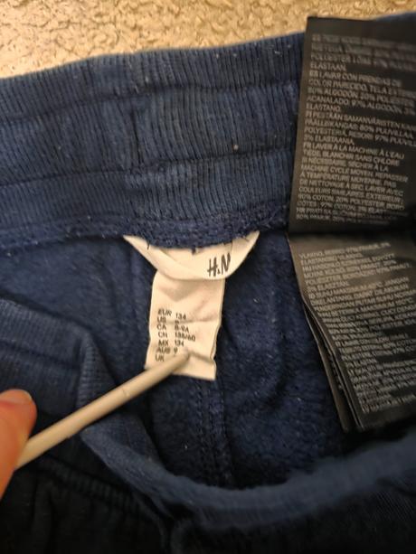 Teplaky hm 134, h&m,134