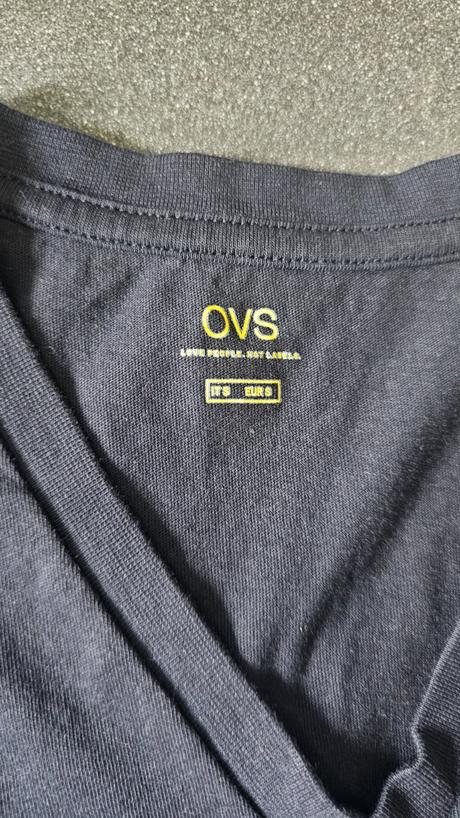 Tričko s v výstrihom, ovs,s